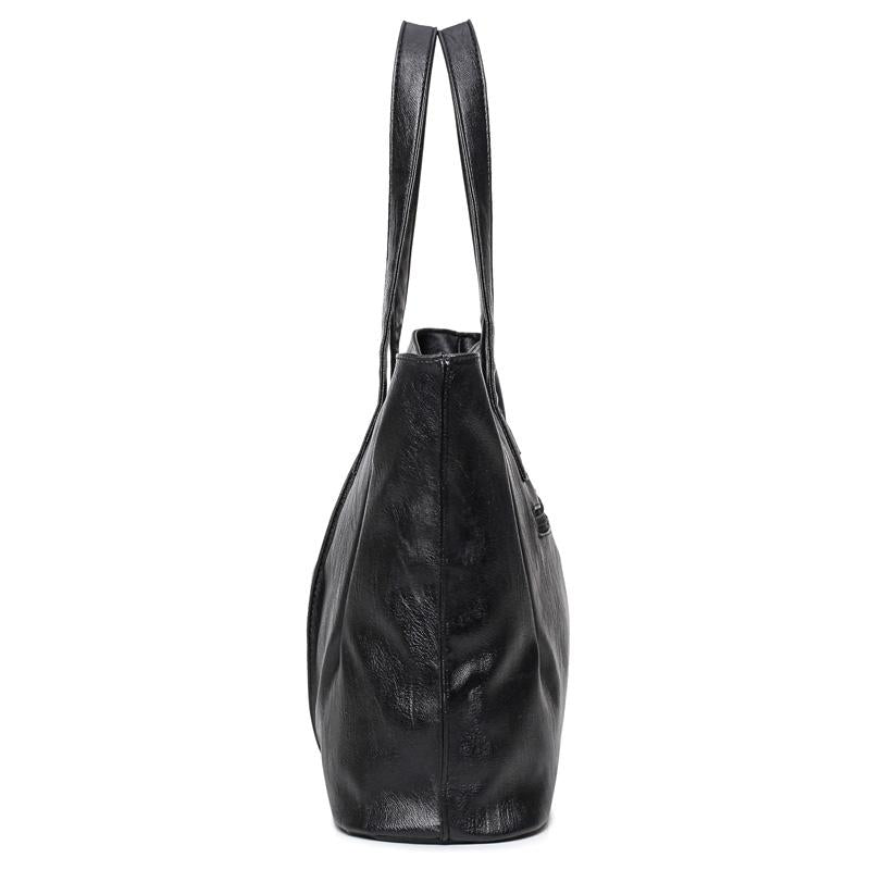 Leather Black Shoulder Bags