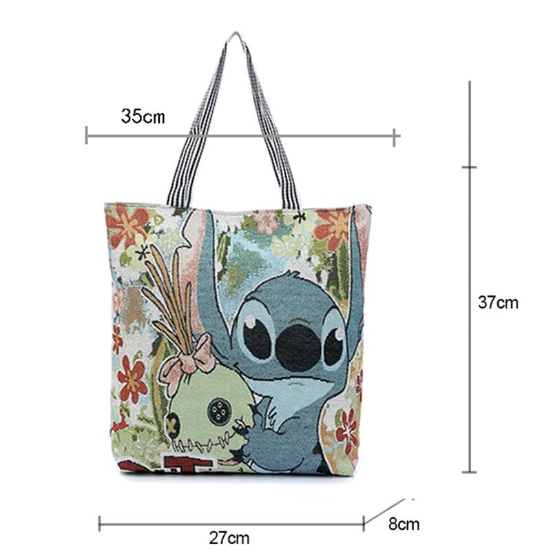 Fashion 3D Stitch Canvas Tote Bag