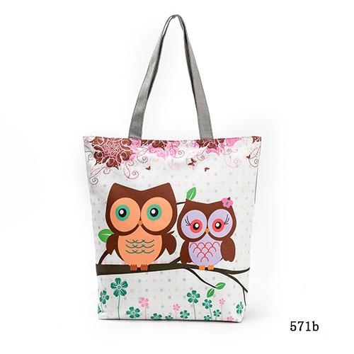 Lovely Owl Shopping Bag