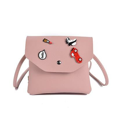 Pink Mini-Floral Cross Body Bags