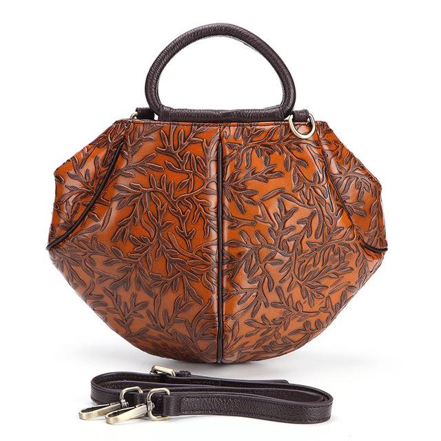 Orange Flower Luxury Cross Bag