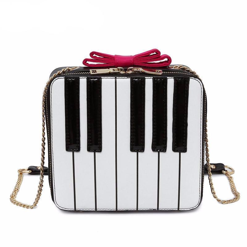 Printed Piano Luxury Handbags