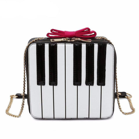 Printed Piano Luxury Handbags